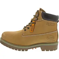 Dockers by Gerli Veterboots '53AX103' mosterd / zwart