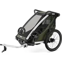 Thule Chariot Lite Single Fietskar Zilver Max 22 kg Jongen