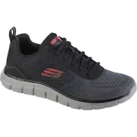 SKECHERS Sneakers laag 'Track Ripkent' antraciet