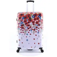 Saxoline Harde Koffer / Trolley / Reiskoffer - 76 cm (Large) - Blessing Print - Bedrukt / Large