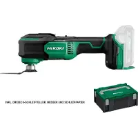 HiKOKI CV18DA CV18DAW2Z Multifunctioneel accugereedschap Zonder accu, Zonder lader 18 V Aantal meegeleverde accus: 0