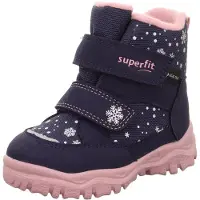 Superfit Snowboots 'Husky 1' marine / rosa / wit