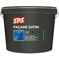 SPS Facade Satin | Zijdeglans Gevelverf 4 LTR - Donkere kleur|1