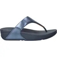 FitFlop Teenslipper 'Lulu Leather Toe-Post' blauw