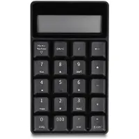 DeLOCK 2 in 1 USB Type-A Keypad with Calculator function 2.4 GHz wireless black