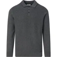 Campbell Polo Donkergrijs