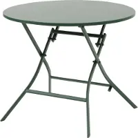 Hespéride Ronde opvouwbare tuintafel van aluminium voor 4 personen, model GREENSBORO