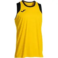 Joma Cancha Mouwloos T-shirt Geel XL Man