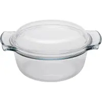 Pyrex Ronde glazen casserole van 1,5 Liter