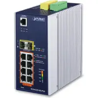Planet IGS-6325-8UP2S - Beheerde switch - Level 3 - Gigabit Ethernet (10/100/1000) - Volleduplex - Power over Ethernet (PoE) - Geschikt voor wandmontage
