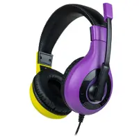 BigBen Interactive V1 P+Y, Kabel, Gaming, Hoofdtelefoon met microfoon, Paars