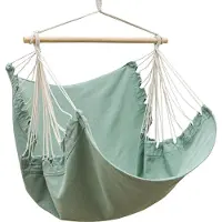 AMANKA XL Hangstoel Buiten - 155x125 Tuin Hangstoel - Zit Hangmat voor 1 Persoon - Binnen en Buiten