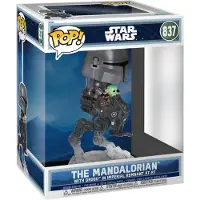 Funko POP! Pop! Deluxe - Mandalorian & Grogu - The Mandalorian on AT-RT #837