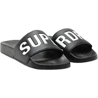 Superdry Muiltjes 'Core' zwart