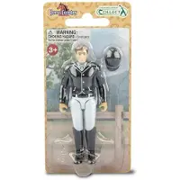 Collecta Figurine Set - Toernooiruiter Met Ruiterhelm - Paarden - Handgeschilderd - Miniatuur