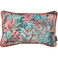 NOVÉE Velvet jungle red | 30 x 50 cm | kussenhoes | velvet/polyester