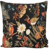 Gek op kussens! Sierkussen tropic birds #2 | 45 x 45 cm | katoen/polyester