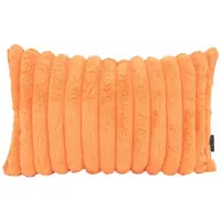 NOVÉE Rosie rib oranje | 30 x 50 cm | kussenhoes | polyester