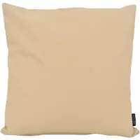 NOVÉE Sierkussen cuir beige | 45 x 45 cm | pvc / pu leder