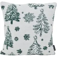 NOVÉE Sierkussen frosty forest | 45 x 45 cm | polyester