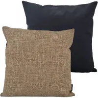 NOVÉE Sierkussen picasso paris gold black | 45 x 45 cm | velvet/polyester