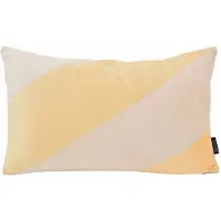 NOVÉE Velvet swirl /crème | 30 x 50 cm | kussenhoes | fluweel/polyester
