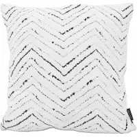 NOVÉE Sierkussen chenille chevron | 45 x 45 cm | polyester