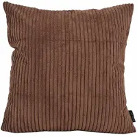 NOVÉE Sierkussen corduroy donker | 45 x 45 cm | polyester