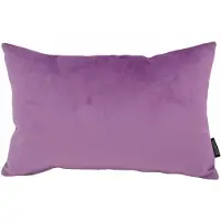Gek op kussens! Velvet lichtpaars long | 30 x 50 cm | kussenhoes | polyester