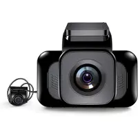 Pora&co Dashcam 4K Ultra HD – 3 Inch LCD Scherm – Auto Camera met Nachtzicht & Loop Recording