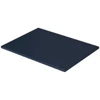 Bogart Nicole badkamerwerkblad 60 cm – Duurzaam MDF wastafelblad | Kleur: Marineblauw | Maat: 60x1,8x45,5