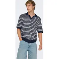 Only & Sons Trui 'ONSTILO' navy / wolwit