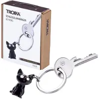 Troika Sleutelhanger met een bedel van een kat