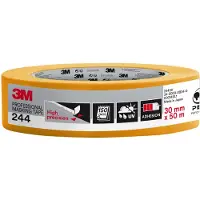 3M Afplakband | glad | goudkleurig | lengte 50 m | breedte 30 mm | wiel | 32 stuks - 7100039602 7100039602