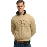 Superdry Sweatshirt sand / bruin