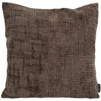 NOVÉE Sierkussen chenille stripe | 45 x 45 cm | polyester