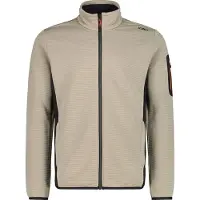 CMP - Striped Jacquard Jacket - Fleecevest 46, beige