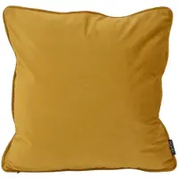 NOVÉE Sierkussen velvet essential okergoud | 45 x 45 cm | velvet/polyester
