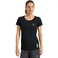 La Sportiva Climbing On The Moon T-shirt Met Korte Mouwen Zwart S Vrouw