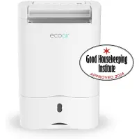 Ecoair Slimline 10L - Adsorptiedroger - Ontvochtigt tot 10L per dag – Voor ruimtes tot 85 m² - Zeer stil - Incl. wasdroogfunctie