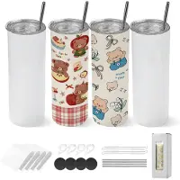 Vevor sublimatiebekers 4 stuks (591 ml)
