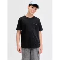 Jack & Jones Junior Shirt 'JORMontauk' lichtblauw / zwart / wit