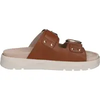 Caprice Muiltjes beige / cognac / lichtbruin