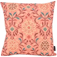 NOVÉE Vintage Bloom Roze Kussenhoes | 45x45 cm | Katoen/Linnen