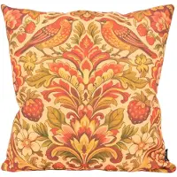 NOVÉE Heritage Bloom Rood Kussenhoes | 45x45 cm | Katoen/Linnen