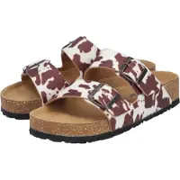 Rieker dames muiltjes beige/koeienhuid