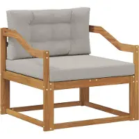vidaXL Buiten Midden Sofa Naturel