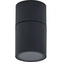 Osram buitenwandlamp, GU10, donkergrijs, glas, IP54, 103 mm, 0-5 W, 1 lamp, 25.000 uur levensduur, IK06, beschermingsklasse II, bevestigingsmateriaal inbegrepen
