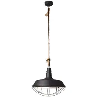 Brilliant Landelijke hanglamp Rope Ø 47cm