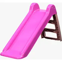 Swing King Glijbaan Met Trap - Kunststof - 1 Persoon - Roze - 120cm